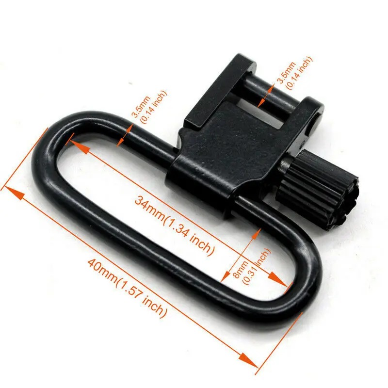 QD Sling Swivel Two-point Stra - đánh giá và giá Rifle Sling Swivel