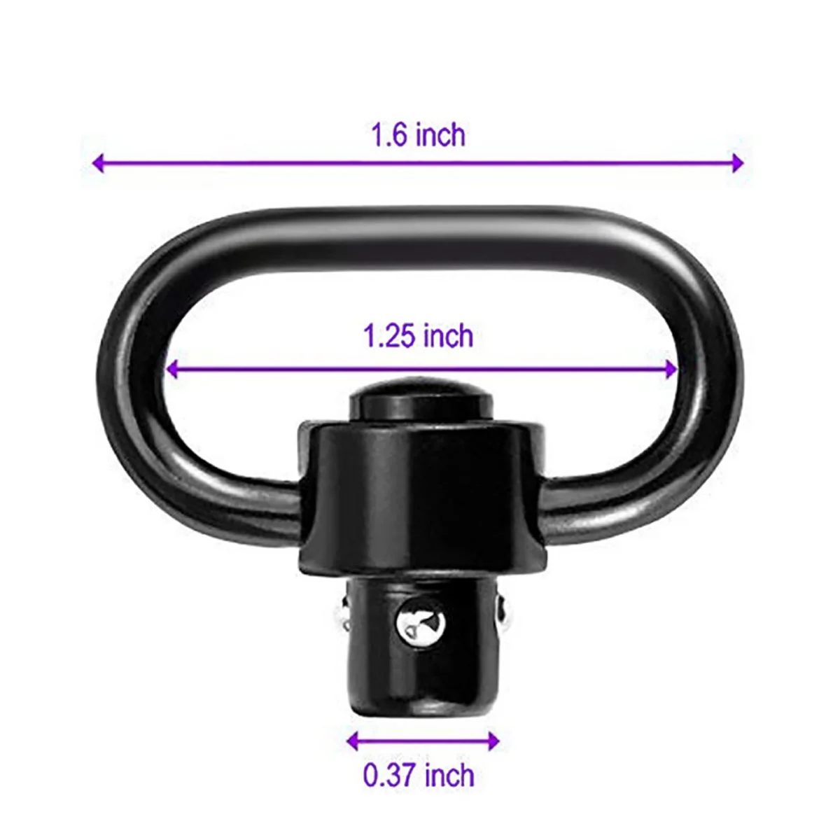Tactical Strap Gun Sling Swive - đánh giá và giá Rifle Sling Swivel