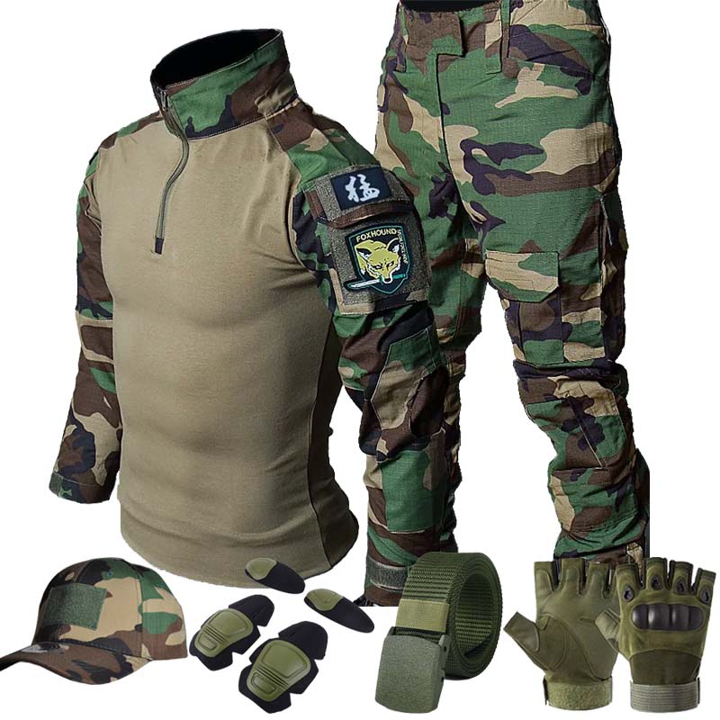 Tactical Cargo Uniform Jungle  - đánh giá và giá Hunting Outdoor Clothing