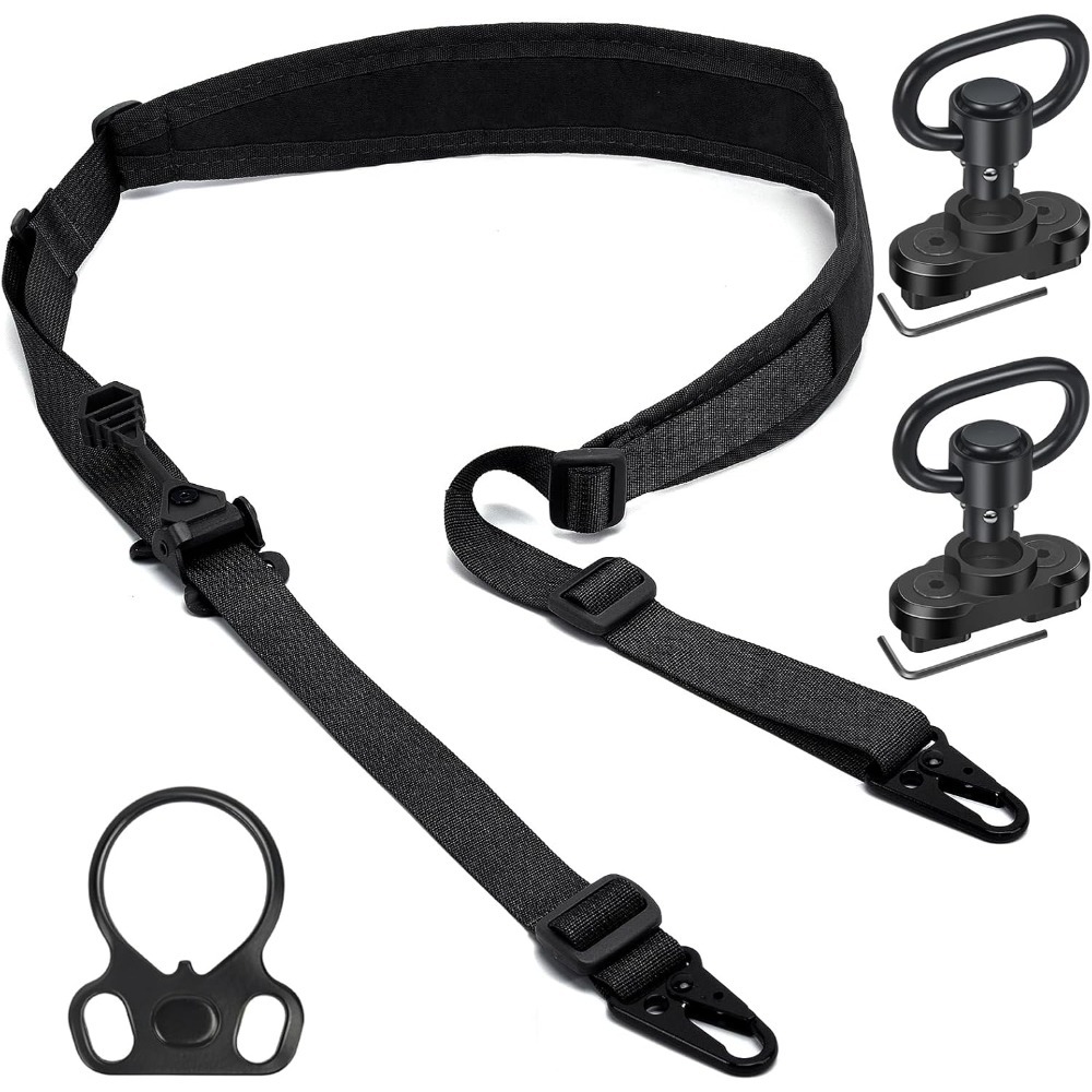 Tactical 2 Point Rifle Sling Q - đánh giá và giá Rifle Sling Swivel