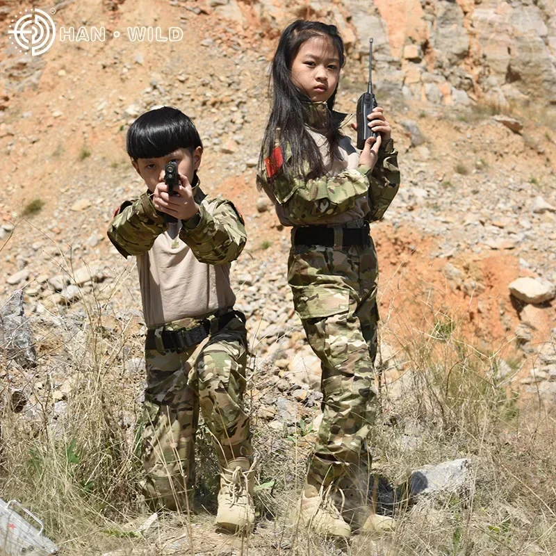 Kids Tactical Uniform Hunting  - đánh giá và giá Hunting Outdoor Clothing
