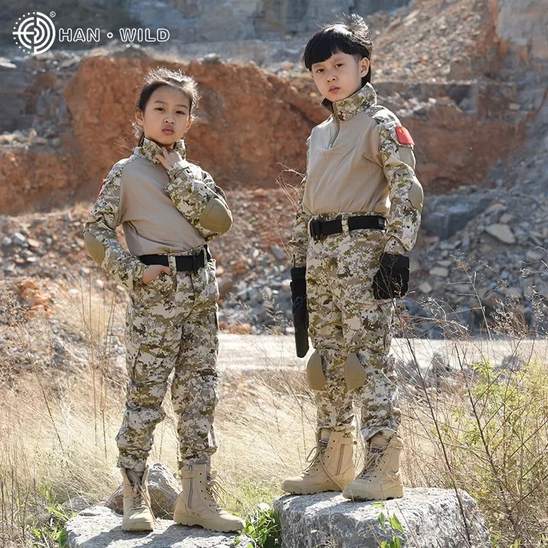 Kids Tactical Uniform Hunting  - đánh giá và giá Hunting Outdoor Clothing