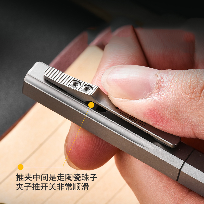 Titanium Sliding Decompression - đánh giá và giá Tactical Pen Tool