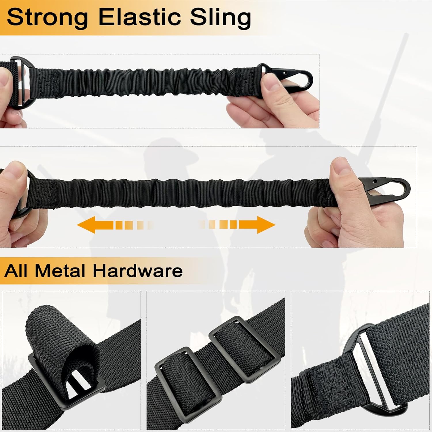 2 Point QD Rifle Sling with Le - đánh giá và giá Rifle Sling Swivel