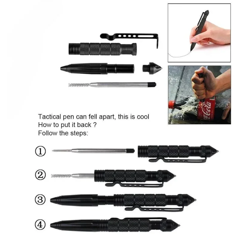 Multifunctional Tactical Pen S - đánh giá và giá Tactical Pen Tool
