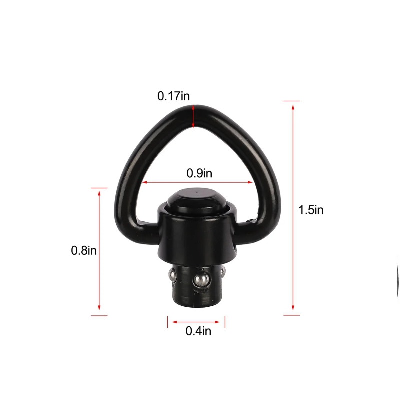 1/2PCS Rifle Push Button QD Re - đánh giá và giá Rifle Sling Swivel
