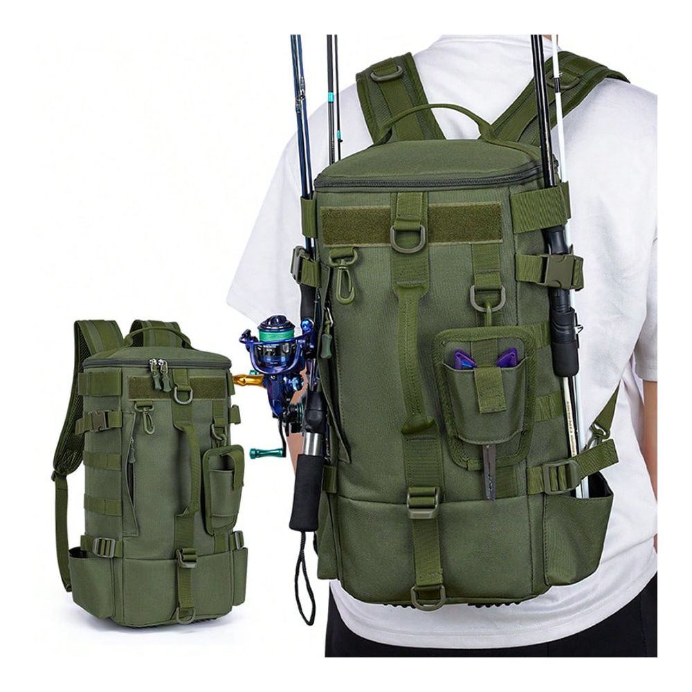 Men's Fishing Backpack, One Sh - đánh giá và giá Outdoor Hunting Gear Storage
