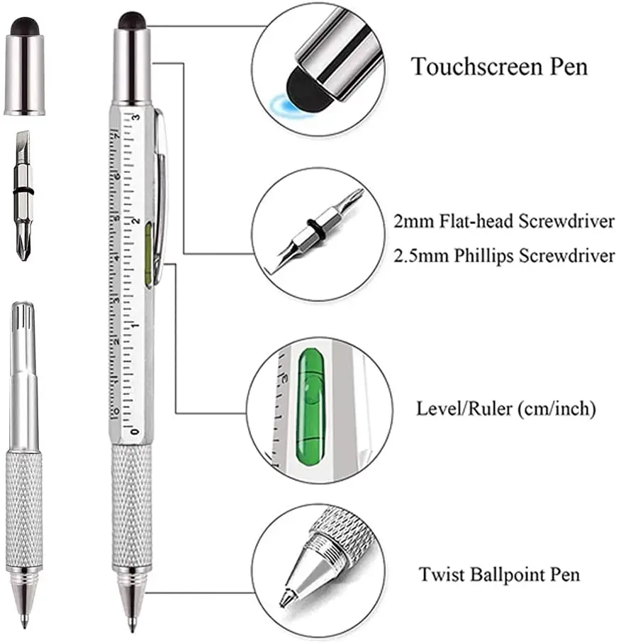 7 in 1 Multifunctional Pen Tou - đánh giá và giá Tactical Pen Tool